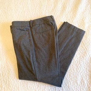 A New Day Size 4 Ankle Crop Stretch Trouser Heathered Grey